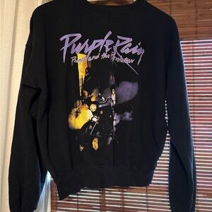Purple Rain 1984 tour crewneck sweatshirt